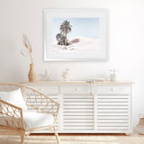 Shop Pastel Desert I Photo Art Print-Boho, Green, Landscape, Moroccan Days, Photography, Tropical, View All, White-framed poster wall decor artwork