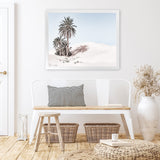 Shop Pastel Desert I Photo Art Print-Boho, Green, Landscape, Moroccan Days, Photography, Tropical, View All, White-framed poster wall decor artwork