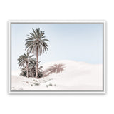 Shop Pastel Desert I Photo Canvas Art Print-Boho, Coastal, Green, Landscape, Moroccan Days, Photography, Photography Canvas Prints, Tropical, View All, White-framed wall decor artwork