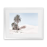 Shop Pastel Desert I Photo Art Print-Boho, Green, Landscape, Moroccan Days, Photography, Tropical, View All, White-framed poster wall decor artwork