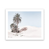 Shop Pastel Desert I Photo Art Print-Boho, Green, Landscape, Moroccan Days, Photography, Tropical, View All, White-framed poster wall decor artwork
