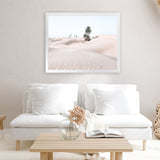Shop Pastel Desert II Photo Art Print-Boho, Landscape, Moroccan Days, Neutrals, Photography, Pink, Tropical, View All-framed poster wall decor artwork