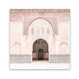 Shop Marrakesh Arch (Square) Photo Art Print-Boho, Moroccan Days, Photography, Pink, Square, View All-framed poster wall decor artwork