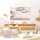 Shop Pastel Dunes Photo Canvas Art Print-Boho, Landscape, Moroccan Days, Nature, Photography, Photography Canvas Prints, Pink, View All-framed wall decor artwork
