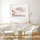 Shop Pastel Dunes Photo Art Print-Boho, Landscape, Moroccan Days, Nature, Photography, Pink, View All-framed poster wall decor artwork