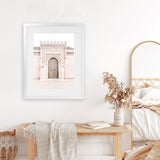 Shop Moroccan Door III Photo Art Print-Boho, Moroccan Days, Neutrals, Photography, Pink, Portrait, Rectangle, View All-framed poster wall decor artwork