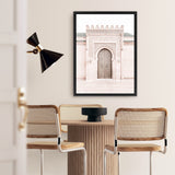 Shop Moroccan Door III Photo Canvas Art Print-Boho, Moroccan Days, Neutrals, Photography, Photography Canvas Prints, Pink, Portrait, Rectangle, View All-framed wall decor artwork