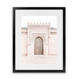 Shop Moroccan Door III Photo Art Print-Boho, Moroccan Days, Neutrals, Photography, Pink, Portrait, Rectangle, View All-framed poster wall decor artwork