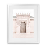 Shop Moroccan Door III Photo Art Print-Boho, Moroccan Days, Neutrals, Photography, Pink, Portrait, Rectangle, View All-framed poster wall decor artwork