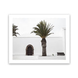 Shop Island Church Photo Art Print-Boho, Green, Landscape, Moroccan Days, Photography, Tropical, View All, White-framed poster wall decor artwork