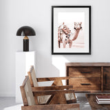 Shop Bedouin Camel I Photo Art Print-Animals, Baby Nursery, Boho, Moroccan Days, Photography, Pink, Portrait, View All-framed poster wall decor artwork
