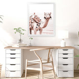 Shop Bedouin Camel I Photo Art Print-Animals, Baby Nursery, Boho, Moroccan Days, Photography, Pink, Portrait, View All-framed poster wall decor artwork