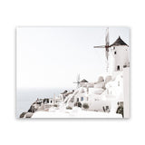 Shop Oia II Photo Art Print-Boho, Coastal, Greece, Landscape, Photography, View All, White-framed poster wall decor artwork