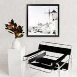 Shop Oia II (Square) Photo Art Print-Boho, Coastal, Greece, Photography, Square, View All, White-framed poster wall decor artwork
