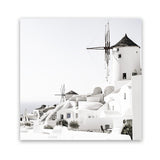 Shop Oia II (Square) Photo Art Print-Boho, Coastal, Greece, Photography, Square, View All, White-framed poster wall decor artwork