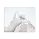 Shop Mykonos Church Photo Art Print-Greece, Landscape, Photography, View All, White-framed poster wall decor artwork