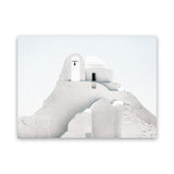 Shop Mykonos Church Photo Canvas Art Print-Greece, Landscape, Photography, Photography Canvas Prints, View All, White-framed wall decor artwork