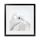 Shop Mykonos Church (Square) Photo Art Print-Greece, Photography, Square, View All, White-framed poster wall decor artwork