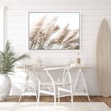 Shop Pampas Photo Canvas Art Print-Boho, Botanicals, Coastal, Florals, Hamptons, Landscape, Neutrals, Photography, Photography Canvas Prints, View All-framed wall decor artwork