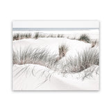 Shop Sand Dunes II Photo Art Print-Coastal, Green, Landscape, Nature, Photography, View All, White-framed poster wall decor artwork