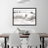 Shop Sand Dunes II Photo Canvas Art Print-Coastal, Green, Landscape, Nature, Photography, Photography Canvas Prints, View All, White-framed wall decor artwork