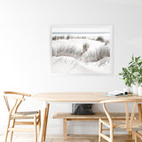 Shop Sand Dunes II Photo Art Print-Coastal, Green, Landscape, Nature, Photography, View All, White-framed poster wall decor artwork