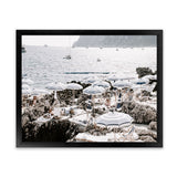 Shop A Day At Fontelina II Photo Art Print-Amalfi Coast Italy, Blue, Coastal, Hamptons, Landscape, Photography, View All-framed poster wall decor artwork