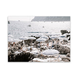 Shop A Day At Fontelina II Photo Canvas Art Print-Amalfi Coast Italy, Blue, Coastal, Hamptons, Landscape, Photography, Photography Canvas Prints, View All-framed wall decor artwork