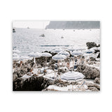 Shop A Day At Fontelina II Photo Art Print-Amalfi Coast Italy, Blue, Coastal, Hamptons, Landscape, Photography, View All-framed poster wall decor artwork