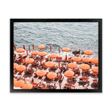 Shop One Fire Club III Photo Art Print-Amalfi Coast Italy, Coastal, Landscape, Orange, Photography, View All-framed poster wall decor artwork