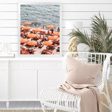 Shop One Fire Club II Photo Art Print-Amalfi Coast Italy, Coastal, Orange, Photography, Portrait, View All-framed poster wall decor artwork