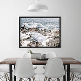 Shop A Day At Fontelina III Photo Canvas Art Print-Amalfi Coast Italy, Blue, Brown, Coastal, Hamptons, Landscape, Photography, Photography Canvas Prints, View All-framed wall decor artwork