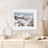 Shop A Day At Fontelina III Photo Art Print-Amalfi Coast Italy, Blue, Brown, Coastal, Hamptons, Landscape, Photography, View All-framed poster wall decor artwork