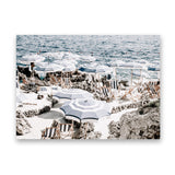 Shop A Day At Fontelina III Photo Canvas Art Print-Amalfi Coast Italy, Blue, Brown, Coastal, Hamptons, Landscape, Photography, Photography Canvas Prints, View All-framed wall decor artwork