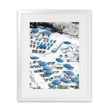 Shop Capri Beach Club III Photo Art Print-Amalfi Coast Italy, Blue, Coastal, Nature, Photography, Portrait, View All-framed poster wall decor artwork