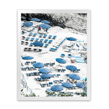 Shop Capri Beach Club III Photo Art Print-Amalfi Coast Italy, Blue, Coastal, Nature, Photography, Portrait, View All-framed poster wall decor artwork