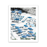Shop Capri Beach Club III Photo Art Print-Amalfi Coast Italy, Blue, Coastal, Nature, Photography, Portrait, View All-framed poster wall decor artwork