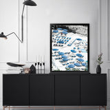 Shop Capri Beach Club III Photo Art Print-Amalfi Coast Italy, Blue, Coastal, Nature, Photography, Portrait, View All-framed poster wall decor artwork