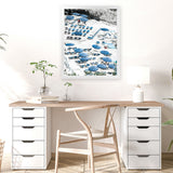 Shop Capri Beach Club III Photo Art Print-Amalfi Coast Italy, Blue, Coastal, Nature, Photography, Portrait, View All-framed poster wall decor artwork