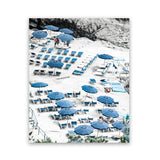 Shop Capri Beach Club III Photo Art Print-Amalfi Coast Italy, Blue, Coastal, Nature, Photography, Portrait, View All-framed poster wall decor artwork