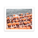 Shop One Fire Club VI Photo Art Print-Amalfi Coast Italy, Coastal, Landscape, Orange, Photography, View All-framed poster wall decor artwork