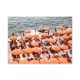 Shop One Fire Club VI Photo Canvas Art Print-Amalfi Coast Italy, Coastal, Landscape, Orange, Photography, Photography Canvas Prints, View All-framed wall decor artwork