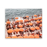 Shop One Fire Club VI Photo Art Print-Amalfi Coast Italy, Coastal, Landscape, Orange, Photography, View All-framed poster wall decor artwork