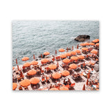 Shop One Fire Club IV Photo Art Print-Amalfi Coast Italy, Coastal, Landscape, Orange, Photography, View All-framed poster wall decor artwork
