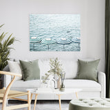 Shop Capri Island Umbrellas Photo Canvas Art Print-Amalfi Coast Italy, Blue, Coastal, Landscape, Photography, Photography Canvas Prints, Tropical, View All-framed wall decor artwork