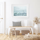 Shop Capri Island Umbrellas Photo Art Print-Amalfi Coast Italy, Blue, Coastal, Landscape, Photography, Tropical, View All-framed poster wall decor artwork