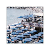 Shop Mar Di Cobalto (Square) Photo Canvas Art Print-Amalfi Coast Italy, Blue, Coastal, Photography, Photography Canvas Prints, Square, View All-framed wall decor artwork