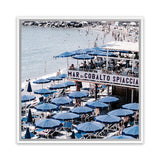 Shop Mar Di Cobalto (Square) Photo Canvas Art Print-Amalfi Coast Italy, Blue, Coastal, Photography, Photography Canvas Prints, Square, View All-framed wall decor artwork