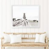 Shop Lookout Point Photo Art Print-African, Animals, Landscape, Neutrals, Photography, View All, White-framed poster wall decor artwork