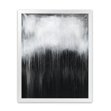 Shop Black & White Abstract I Art Print-Abstract, Black, Portrait, View All-framed painted poster wall decor artwork